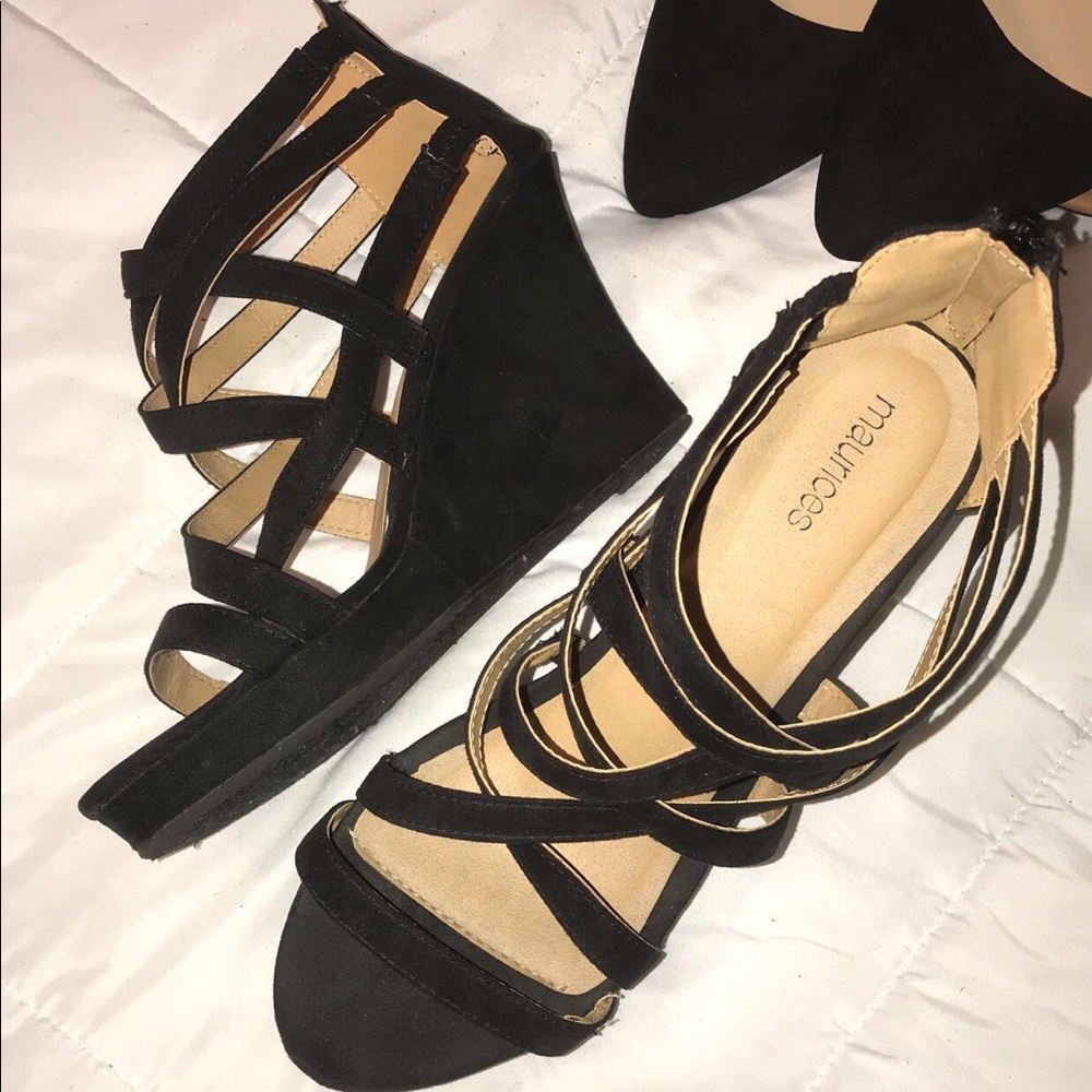 Maurice’s Wedge high heels